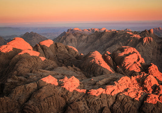 HOLY RAYS OF THE SINAI MOUNTAIN